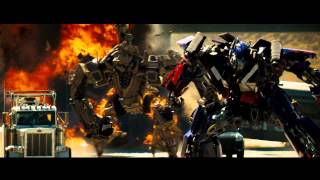 Transformers 2007 The Movie quotOptimus Prime Vs BoneCrusherquot Bluray Edition [upl. by Eisak]