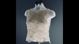 Blusa Crochet sin Manga Fácil a su Medida cc [upl. by Byrle]