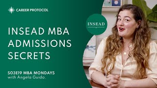 How to Get Into INSEAD  Advice From MBA Admissions Experts [upl. by Ahseinar857]