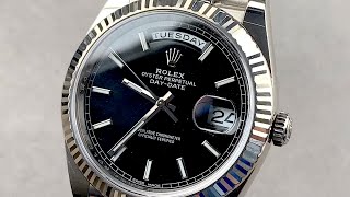 Rolex DayDate 40 228239 Rolex Watch Review [upl. by Rhiamon]