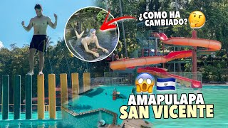 VISITAMOS AMAPULAPA 😱🧜🏻‍♀️ El legendario TURICENTRO de SAN VICENTE [upl. by Barclay]