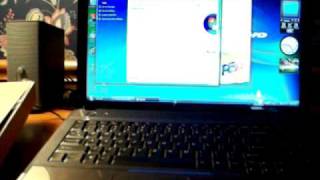 Lenovo G550 First Boot In Windows Vista [upl. by Grewitz89]