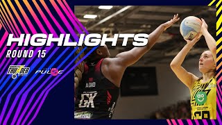 HIGHLIGHTS  Manchester Thunder 49  59 London Pulse NSL2023 [upl. by Dede736]