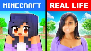 Aphmau gets SUPER REALISTIC in Minecraft [upl. by Korns189]