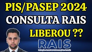 PISPASEP 2024  LIBEROU A CONSULTA RAIS [upl. by Nepil]