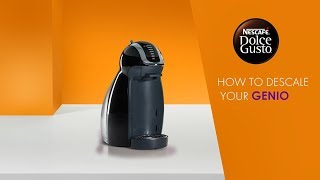 Descale NESCAFE DOLCE GUSTO Genio Coffee Machine [upl. by Lussi]