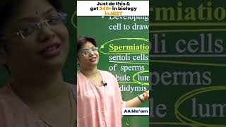 🔥Just Do This amp Get 340 in Biology in NEET  AA Maam  Etoosindia shorts [upl. by Ezra]