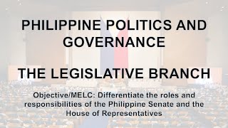 Legislative Process in the Philippines from the House of Representatives [upl. by Phebe]