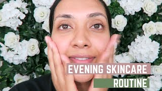 Evening Skincare Routine  Vithya Hair and Makeup [upl. by Pippas778]