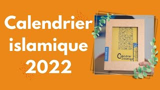 Calendrier islamique 2022 [upl. by Vitus]