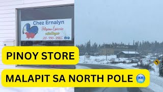 FILIPINO STORE IN CHIBOUGAMAU QUEBEC CANADA  CHEZ ERNALYN FILIPINO ÉPICERIE  PINOY IN QUEBEC [upl. by Cairistiona948]