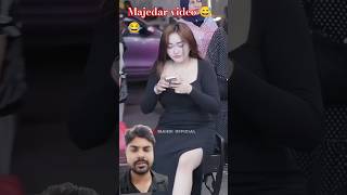 ladka ladki ke pass baith jata Hai ladki usko chanta maar deti Hai 🤣😂 funny video shortvideos [upl. by Stafford559]