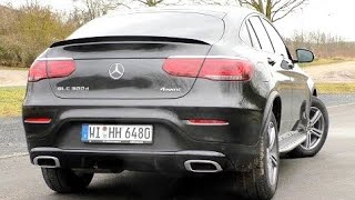 2022 Mercedes GLC 300d Coupe 4MATIC 245 PS TEST DRIVE [upl. by Notniuqal]