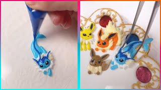 Artist Creates Amazing Pokemon Icing Cookies Full of Details [upl. by Enomrej]