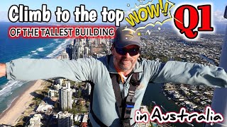 Climb to the top of the tallest Building in Australia and the Southern Hemisphere [upl. by Llien]