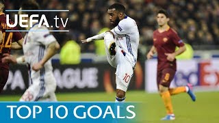 UEFA Europa League 201617  Top ten goals [upl. by Ecenahs]