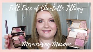 Full Face of Charlotte Tilbury  Mesmerising Maroon  Emma Swann [upl. by Tella]