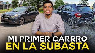 COMPRE UN CARRO EN LA SUBASTA PARA RENTARLO ¿VALIO LA PENA [upl. by Oakie144]