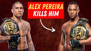 How Alex Pereira BEATS Jamahal Hill at UFC 300Jamahal Hill vs Alex Pereira [upl. by Atinav]