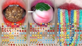 ASMR MULUT SESUAI EMOJI 🍫  CR closerfood  5 minutes 🎀 [upl. by Ardnoik]