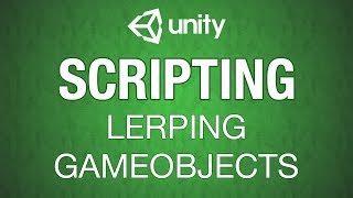 Unity 3d Lerp GameObjects [upl. by Ennaecarg]