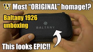 Unboxing the MOST ORIGINAL Homage watch Baltany 1926 first impressions [upl. by Onitrof649]