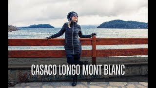 Casaco longo feminino Mont Blanc para o inverno e frio Fiero [upl. by Bud]