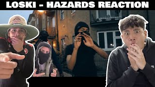 AUSSIES react to Loski  Hazards Harlem  Drilloskihs [upl. by Ecnerolf]