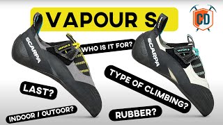 Everything You Need To Know About The NEW Scarpa Vapour S  Climbing Daily Ep 2123 [upl. by Verge334]