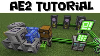 Updated 118 Super Compact Processor AutoCrafting Setup  Applied Energistics 2 Tutorial [upl. by Nielsen]