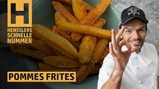 Schnelles Pommes frites Rezept von Steffen Henssler [upl. by Shatzer469]