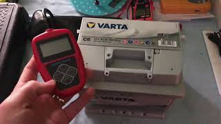 How to perform a battery test disassembled version with battery tester Quicklynks BA101 DIY [upl. by Enahsed463]