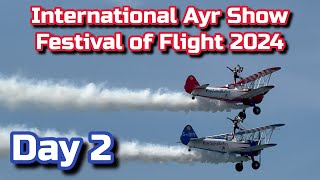 International Ayr Show  Festival of Flight 2024 Day 2 [upl. by Mimajneb]