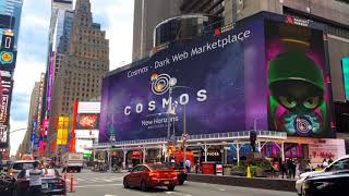 🔥🔥🔥NYC Time Square Billboard Was Hacked💣💣💣 Darkweb News shorts [upl. by Conner]