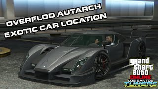 How To Find Exotic Export Vehicle in GTA Online Overflod Autarch Location [upl. by Anicul]