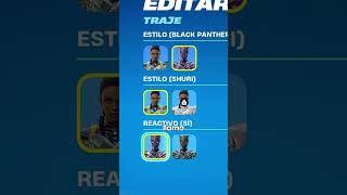 🤯El verdadero nombre del estilo reactivo de Shuri en Fortnite🤯 [upl. by Maria629]