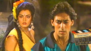 Shooting Of Suryavanshi 1992  Salman Khan Sheeba  Flashback Video [upl. by Shandie]