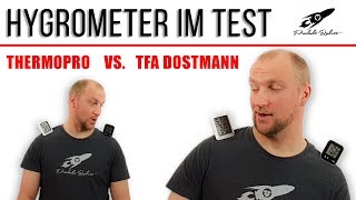 Hygrometer Test ► TFA Dostmann vs ThermoPro ✅ TOP ThermoHygrometer im Duell  produktraketede [upl. by Rocca]