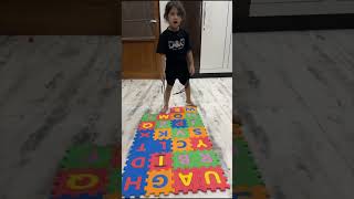 Fun Letter Recognition for Toddlers  2 Year Old Learning Activity  Pearl And Khushu Lifestyle [upl. by Volney858]