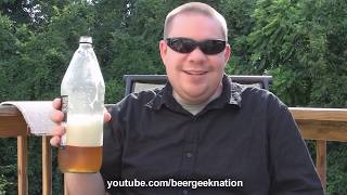 Beer Geek Nation Answers Odeeds 40oz Challenge St Ides High Gravity Malt Liquor [upl. by Harehs]