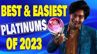 The Best amp Easiest Platinum Games Of 2023  20 Platinum Games Worth Playing PS4 PS5 [upl. by Adiaroz]