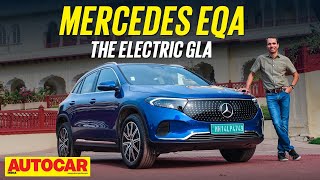 Mercedes EQA 250 review  Merc’s most affordable EV  First Drive  autocarindia1 [upl. by Ulrica76]