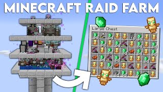 EASY RAID FARM in Minecraft  120 [upl. by Aggappora14]