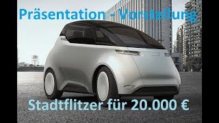 Präsentation  Uniti Elektroauto aus Schweden [upl. by Tychonn]