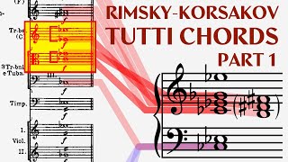 Rimsky Korsakov UPDATED Tutti Chords Part 1 [upl. by Ritter]