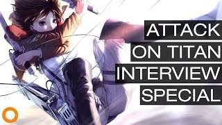 Attack on Titan quotMitarbeiter verspüren Angstquot Interview mit Produzent George Wada Special [upl. by Cuthbert899]