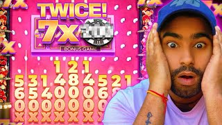 😱💲 RECORD WIN Crazy Time Pachinko 5600x WIN [upl. by Einafets]