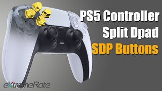 eXtremeRate PS5 Controller Split Dpad SDP Buttons Installation Guide [upl. by Houghton]