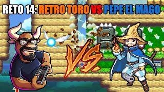 Reto 14 Retro Toro vs Pepe el Mago en Super Mario Maker [upl. by Elmo]