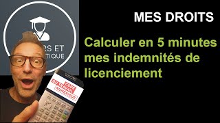 Comment calculer lindemnité de licenciement [upl. by Rosamund]